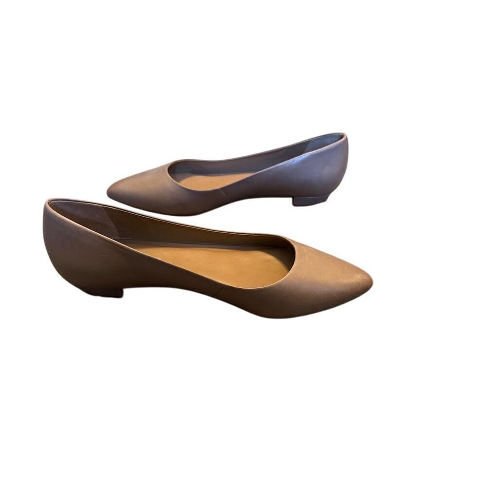 Bernardo Fritz Women's Beige Ballet Flats Pointed Toe Size 8.5 - Picture 5 of 11